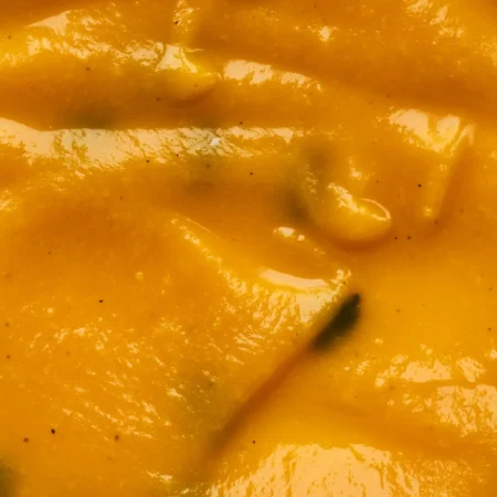 Warm Pumpkin, Ginger & Vanilla Bean Soup