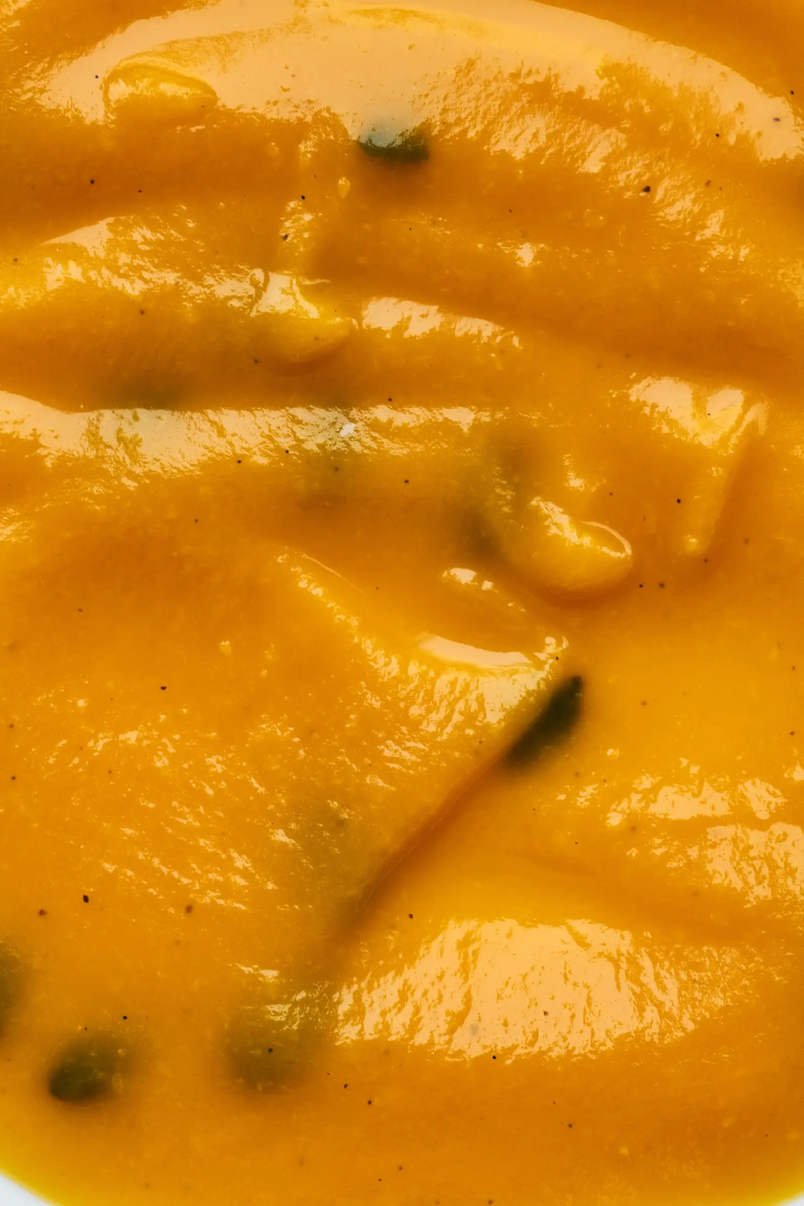 Warm Pumpkin, Ginger & Vanilla Bean Soup