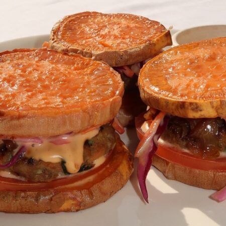 Sweet Potato Beef Sliders