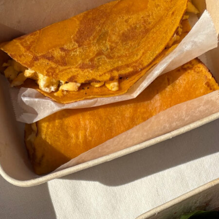 Sweet Potato Egg Wraps