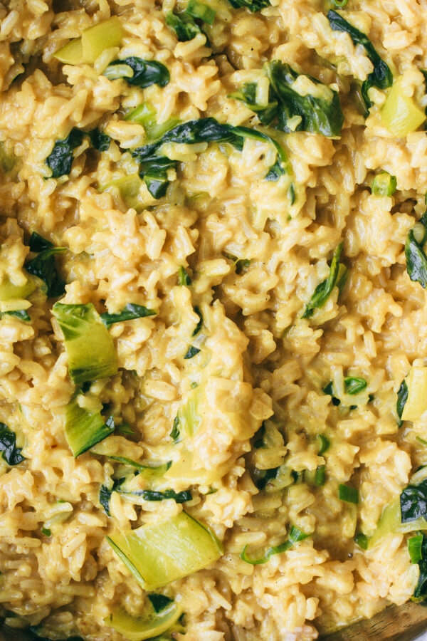 Creamy Turmeric Coconut Rice
