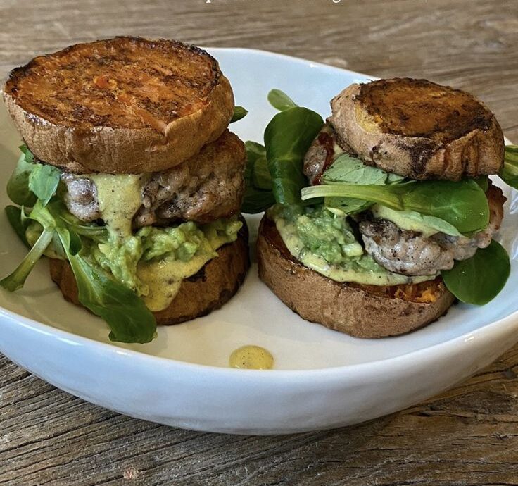 Sweet Potato Beef Sliders