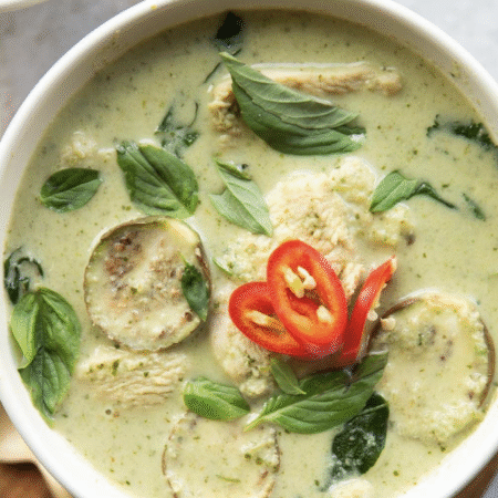 Thai Green Chicken Curry & Jasmine Rice