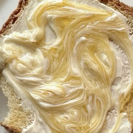 Orange Blossom Honey & Cream Cheese Toastie