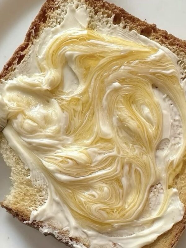Orange Blossom Honey & Cream Cheese Toastie