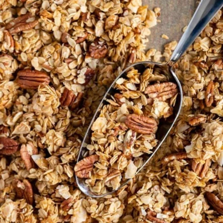 Gluten-Free Pecan & Cinnamon Granola