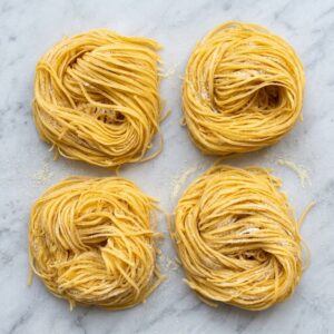 Organic Sano handmade fresh tagliatelle pasta nests