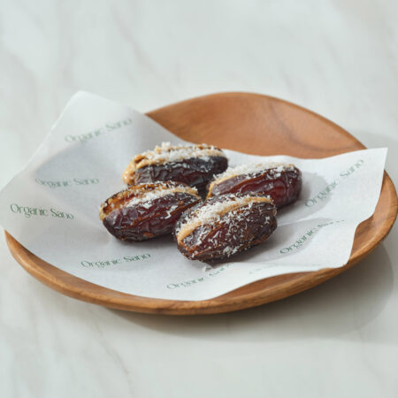 Coconut Cashew Butter Dates