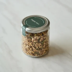 Organic Sano gluten-free granola jar